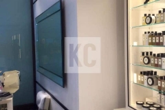 Microcement wall