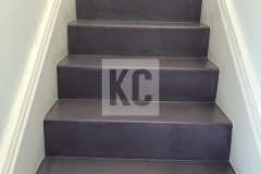 microcement stairs